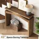 43-Inch Console Tables for Entryway, Farmhouse Wood Sofa Table