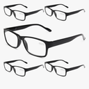 Gaoye Professional Reading Glasses for All Day - Computer Readers with Blue Light Protection - Value Pack