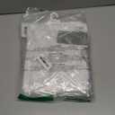 Lush Decor Coastal Chic Scalloped Edge Baby Crib Skirt Single 28" W x 52" L + 16" Drop Gray - White Crib Skirt - Baby Essentials - Coastal Nursery Decor