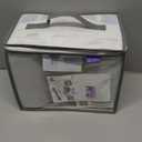 C CUSHION LAB Extra Support Orthopedic Knee Pillow for Side Sleepers - Healthy Alignment Leg Pillow for Sleeping - Hip, Pregnancy, Sciatica, & Back Pain Relief - Memory Foam Contour Wedge - Medium Size