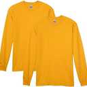 Gildan Adult Heavy Cotton Long Sleeve T-Shirt, Style G5400, Medium 