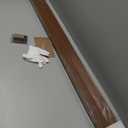 Fireplace Mantel Handmade, 3'' Thick Wall Decor Long Floating Shelf, 48inch Rustic Wood Shelf with Invisible Brackets, Brown