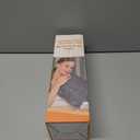 Super-Fast Heat Up Carbon Fiber Heating Pad: Back, Neck, Shoulder, Period Cramps Pain Relief, Muscle Relief, Deeper Relax, Moist/Dry Heat, Auto-Off, Machine Washable(Charcoal Grey-UPGRADED, 12" x 24")