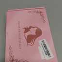 Curly Bob Wig with Bangs Short Wavy Pink Wigs for Women Natural Looking Synthetic Heat Resistant Fiber Bob Wig for Daily Party Use (Pink)