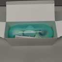 Facial Cleansing Brush Electric Facial Exfoliating Massage Brush with 3 Cleanser Heads and 2 Speeds Adjustable for Deep Cleaning, Removing Blackhead, Face Massaging (Green)