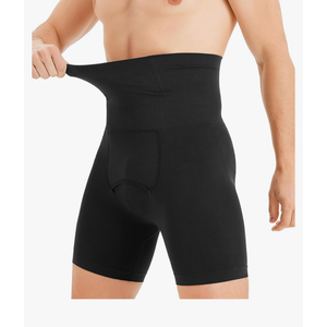 TAILONG Mens Shapewear Tummy Control Underwear Compression Shorts Slimming Body Shaper Leg Boxer Briefs
