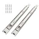6 Pair of 20 Inch Hardware Full Extension Side Mount Ball Bearing Sliding Drawer Slides