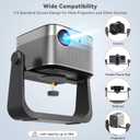 KDD Desktop Projector Mount - Ceiling/Wall Mount Projector with 360Adjustable - Universal Stand for LED Video Camera - Mini Wall Mounted Holder for Home Office School