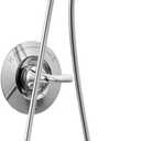 Delta Arvo 14 Series Chrome Bathtub Shower Faucet Set with In2ition 2-in-1 Dual Shower Head with Handheld Spray Combo, Valve Trim Kit, Chrome 144840-I (Valve Included)