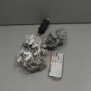 ZAIYW WiFi Smart RGB Color Changing Curtain Lights - 600 LED, Compatible with Alexa, App Control, Music Sync, Plug in for Christmas Wedding Outdoor Decor