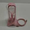 Tilted Nation RGB Gaming Headset Stand - 3 in 1 Pink with Mouse Bungee and 2 Port USB Hub Charger - The Ultimate Accessory and Gamer Gift - Headphone Holder for Desk (Pink)