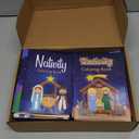 Liliful 72 Pcs Bible Coloring Book Bulk for Kids Christian Mini Coloring Books Religious Party Favors Christian Story Activity Supplies Bulk for Kids Sunday School Crafts Holiday Gifts