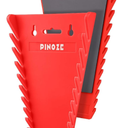 2 Piece Magnetic Wrench Organizer, 48-Slot Wrench Rack Tool Trays, Durable ABS Wrench Holder for Tool Box Drawer Chest, SAE (1/4" to 1-1/16") & Metric (6 to 24mm), Red