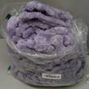NEWCOSPLAY Super Soft Throw Blanket Lavender Premium Silky Flannel Fleece 3D Ribbed Jacquard Lightweight Bed Blanket All Season Use (Lavender Ribbed, Throw(50"x60"))
