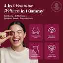 Probiotics for Women with D Mannose - Cranberry Probiotic Gummies - 60 Ct