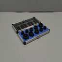 10Pcs Nut Remover,9-19mm Impact Nut Extractor Set,Nut Extractor Socket, Bolt Remover Tool Set,Drive Socket kit,Locking Socket Tools Kit (Hight Set)