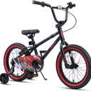 Glerc Kids Bike for Ages 1-8 Years Old, 12-16 Inch BMX Style Kids Bicycle with Training Wheels, Boys Bike for Children and Toddler, Multiple Colors