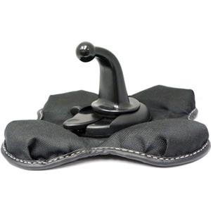 Friction Mount Holder for Garmin - Exclusive Portable NonSkid Beanbag Dashboard Friction Mount for Garmin GPS Nuvi Drivesmart Drive Dezl Zumo Driveassist DriveLuxe StreetPilot RV Navigator (17mm)