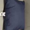 Arden Outdoor Cushion Pillow Back, 23 x 17, Rain-Proof, Fade Resistant Sapphire Blue Leala