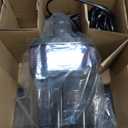 Mattress Vacuum Cleaner, Ultrasonic Bed Vacuum Cleaner with 18Kpa Strong Suction, 150F Heat & 253.7nm UV-C Light, Intelligent Dual Cup, One-Click Dust Removal for Bed, Sofa, Pet Hair, Grey (Gray)