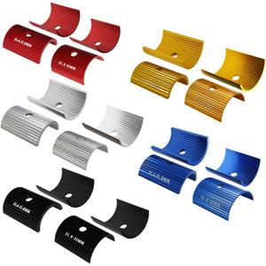 5 Colors 10 Pair Bike Handlebar Stem Shim Adapter Sheet Conversion Spacer Cycling Aluminum Alloy Accessories 25. 4 to 31. 8 + 31.8 to 35mm Black Red Gold Silver Blue