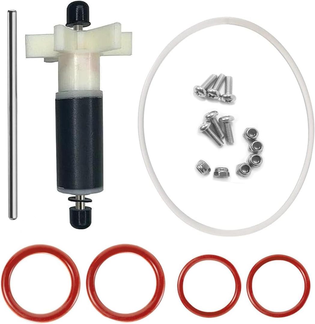 FIX E02 Hot Tub Water Pump for Coleman for Salu-SPA for Lay-ZSpa for AirJet Models Repair Part Number Repair Egg #58113 P4071 Filter Pump Service Repair Kit w/Impeller & Shafts