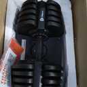 Lifepro Adjustable Dumbbells Set  15lb, 25lb Pair or 43lb, 55lb & 90lb Single  Quick Adjustment, Anti Slip Handle  Space Saving & Strength Training Weights for Home Gym Exercise & Fitness