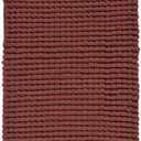 Aquanova Axel Bath Mat Hand-Woven Loop Structure (Mahogany, 60 x 100 cm)
