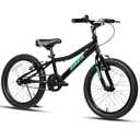 AVASTA Bilbo 20 Inch Kids Bike for Boys Girls 6 7 8 9 10 Years Old, Retro Style High Carbon Steel Bicycle with Adjustable Handlebars and Seat, Dual V-Brakes,Semi-Chain Guard, Kickstand, Black