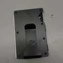 Compatible with MagSafe Wallet, Slim Wallet for Men with Money Clip, Rfid Blocking Metal Card Holder, Minimalist Magnetic Wallet Compatible with iPhone 16/15/14/13/12 Series - Classic Black