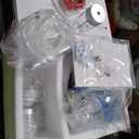 Water Oxygen Jet Beauty Machine Multifunctional Vacuum Machine Deep Clean Hydro Dermabrasion Facial Machine Home SPA Micro Bubble Cleansing Skin Care, (White Blue)