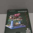 Cherry Blossom Tree Building Set with Gift Box, Original Music Cherry Blossom Tree House(Type :Symphony), Japanese Sakura Tree House Lights Building Kit3320 Pcs, Cherry Bonsai Building Set