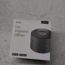 New Smart Aroma Diffuser, Automatic Freshener, Auto On/Off USB Waterless Essential Oil Diffuser for Car, Rechargeable Black and Chrome Mini Luxury Diffuser