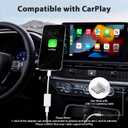 iMangoo for Lightning to USB C Adapter for iPhone 17 17e Air 16 Pro Max 16e 15 Plus, Type C to Lightning Headphones for Carplay Audio Charging Data Transfer Converter for iPad 10 11 A16, 2 Pack