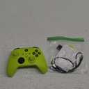 Wireless Controller for With Xbox One, Xbox Series X/S, Xbox One X/S, PC, With RGB LED Light, Mappable Buttons, With 2.4GHZ Wireless Adapter Gamepad (Electric Volt)