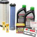 The Mower Shop Tune Up Kit for FX Series Engines Featuring Air Filter 11013-7044/11013-7045 and Oil Filter 49065-0721 (99969-6527)