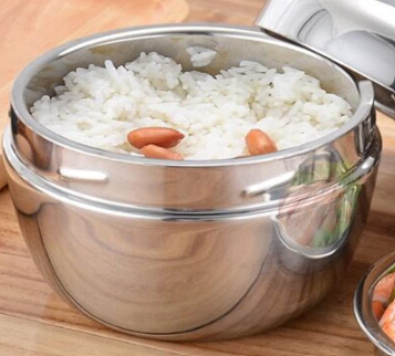 TOTITOM 1.0L Stainless Steel Lunch Container, Insulated Lunch Containers, Vacuum Insulated Lunch Container, Stainless Steel Lunch Box, Lunch Containers, Portable Insulated Lunch Box for Office Worker