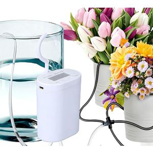 Automatic Watering Device for Plants, Multi-Container Simultaneous Water Supply System, Water Up to 16 Potted Plants, Indoor Watering System for Plants