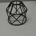 Baocuz 3-Light Kitchen Flush Mount Ceiling Light, Adjustable Multi-Directional Ceiling Light Fixture, Farmhouse Black Metal Cage Close to Ceiling Lamp for Dining Room Bedroom Hallway