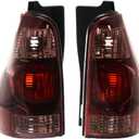 For Toyota 4Runner 2003-2005 Tail Light Assembly Unit Driver and Passenger Side Pair DOT Certified TO2800147 + TO2801147