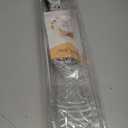 18'' Clear Acrylic Bookshelf 2 Pack, Acrylic Floating Book Shelves, Wall Mounting Invisible Ledge Book Shelf