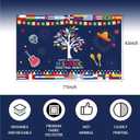 Hispanic Heritage Month Decorations,Latin American Photo Booth Banner,National Spanish Background for Photography Party Decorations and Supplies for Home Classroom Decor-71x43 inch (Multicolor 02)