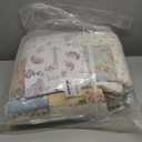 Cotton Bedspread Quilt Bedding Sets 3 Pieces Reversible Coverlet Sets Comforters Green Rose Floral Patchwork Bedspread, Queen Size