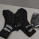 Henkelion Weighted Vest Weight Vest for Men Women Kids Weights Included, Body Weight Vests Adjustable for Running, Training Workout, Jogging, Walking (4 lbs, Black)