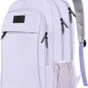 MATEIN Laptop Backpack for Girls, 15.6 Inch College School Backpack for Women, Water Resistant Durble Slim Students Bookbag Casual Daypack Travel Computer Nurse Work Bag Gift