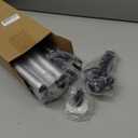 Femitu 18FT Reach Light Bulb Changer for High Ceilings with Telescopic Extension Pole3-12FT Light Bulb Extension Pole Changer with Baskets and Suction Cup for High Ceilings and Recessed Lights