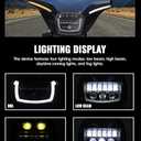 LED Headlights for Street Glide 2014-2023, 4-in-1 Upgraded Front Light Headlamp w/DRL High Low Beam Fog Lights for Harley Street Glide Electra Tri Glide Ultra Limited CVO Limited 2014-2024 Accessories