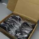 2 Pairs Plastic Shoe Trees for Men (Black)