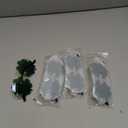 JATEBI 4 Pairs St. Patricks Day Irish Shamrock Sunglasses Green Four Leaf Clover Glasses Leprechaun Costume Eyeglasses