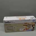 bella 2 Slice Slim Toaster, Fits-anywhere Kitchenware, 6 Setting Shade Control with Reheat & Cancel Buttons, Fits sourdough, 10 Long Slot, Anti Jam & Auto Shutoff, 900 Watt, Oatmilk